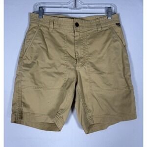 Howler Bros Clarksville Walk Chino Shorts Men's 30 Canvas Utility Beige Khaki
